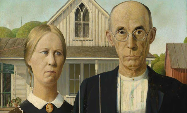 American Gothic Painting