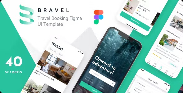 Best Travel Booking App Figma UI Template