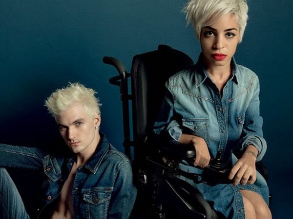Wheelchair-bound Star Models Diesel's New Campaign