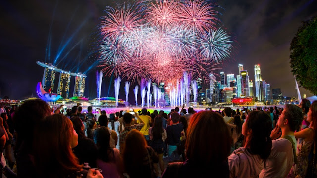 Marina Bay Singapore Countdown (31/12)