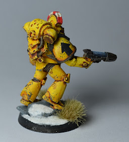 Pre-Heresy Imperial Fists Mark IV Sergeant