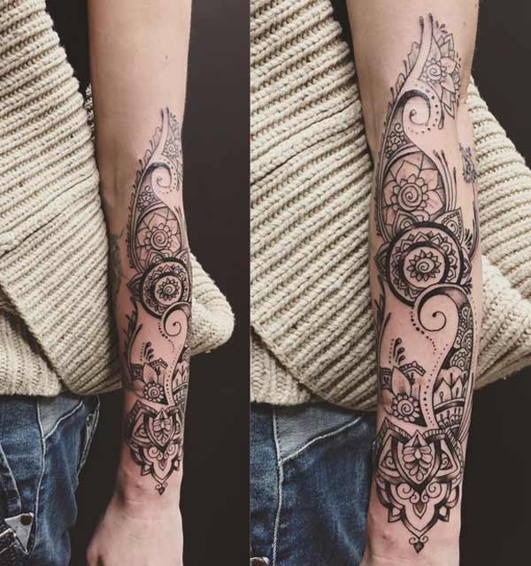 Mehndi tattoo designs idea