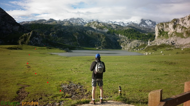 Ruta al Jultayo y Cuivicente desde el Lago Ercina pasando por el Refugio de Vega de Ario, en Picos de Europa.