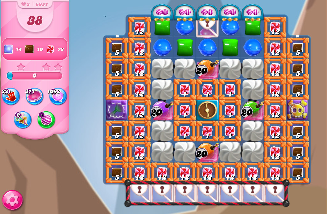 Candy Crush Saga level 8957