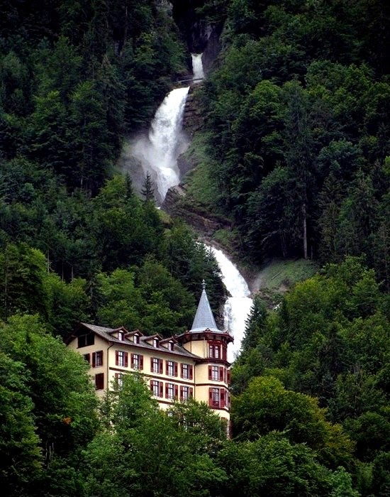 Download this Giessbach Waterfalls... picture