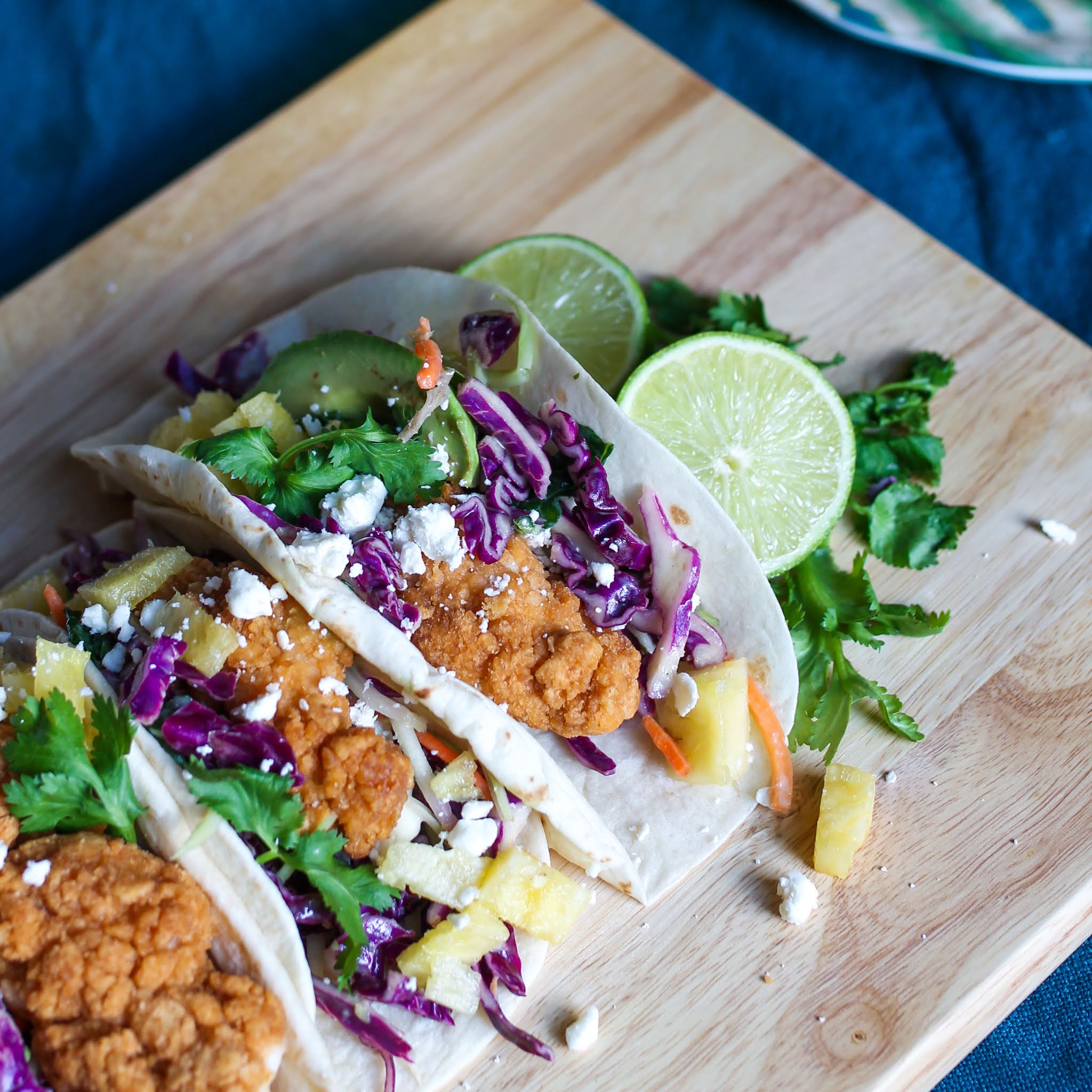 tacos // taco ideas // chicken tacos // fried chicken tacos // Tyson tenders ideas // chicken tenders recipes // what to make with chicken tenders // chicken tenders // chicken tacos recipes // easy meals // kid friendly meals // week night meal ideas // quick and easy meal ideas // easy meal ideas