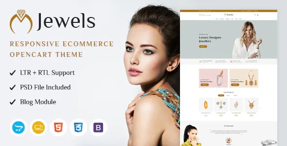 Best Jewellery Shop Responsive OpenCart Theme