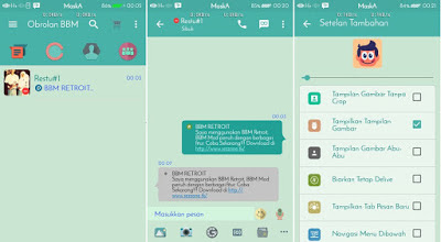 Download BBM Mod Retroit v5 Versi 2.13.1.14 Apk Clone Terbaru