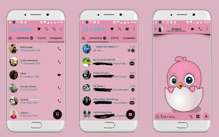 Cute Bird Baby Theme For YOWhatsApp & Fouad WhatsApp By Leidiane