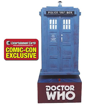 San Diego Comic-Con 2011 Exclusive Doctor Who TARDIS Bobble Head with Sound by Bif Bang Pow!