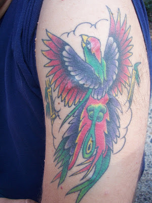 Phoenix Tattoo Design 