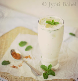 Masala Chaas is a yogurt based Indian drink ideally consumed during summer months. Check out the recipe for masala chaas/taak at www.jyotibabel.com 