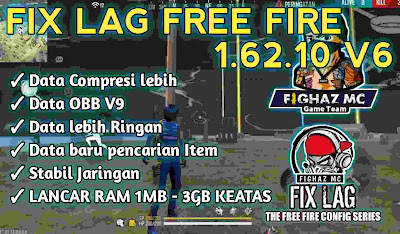 Fix Lag Free Fire LITE 1.62.10 V6 Cara Mengatasi Lag di Free Fire