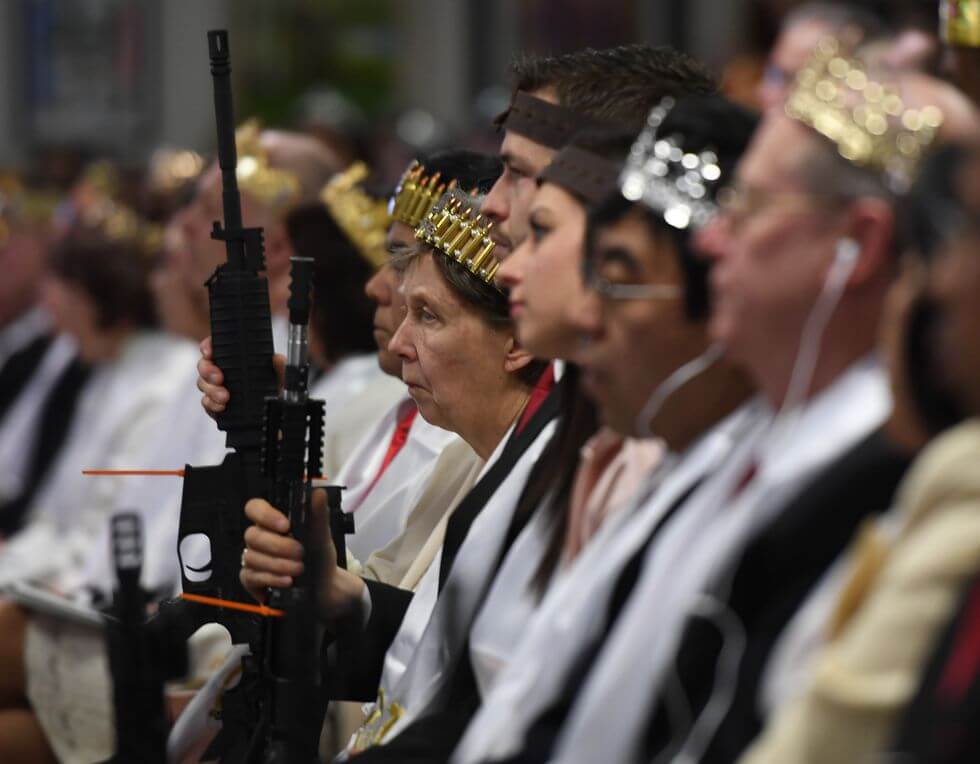 Pictures Of Gun 'Commitment Ceremony' Horrify The US