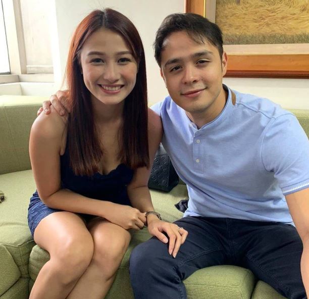 Martin del Rosario and Liezel Lopez