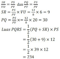 Soal UN Matematika SMP 2017 dan Pembahasan 21-30