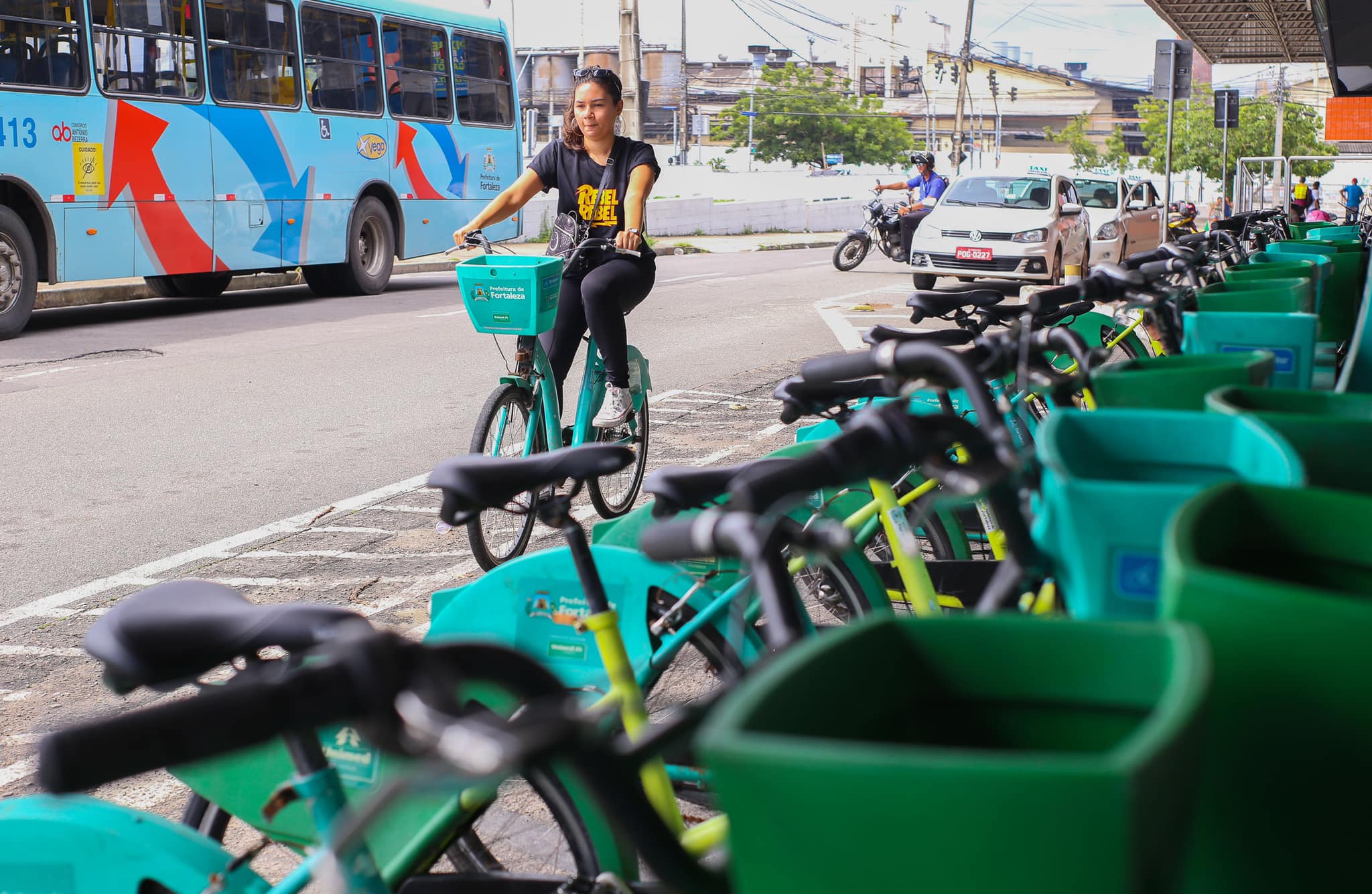 Bicicletar marca 5 milhões de viagens em Fortaleza