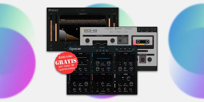 Spectral Plugin: Descarga GRATIS sus 3 Plugins: Spacer, Pancz & OSC-45