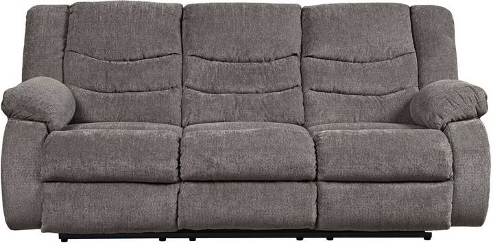 ashley furniture tulen gray reclining loveseat