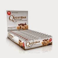 iHerb Coupon Code YUR555 Quest Nutrition, Quest Protein Bar, Chocolate Chip Cookie Dough, 12 Bars, 2.12 oz (60 g) Each