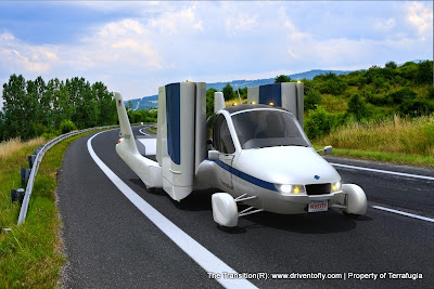 Flying Car - Terrafugia The New Transition