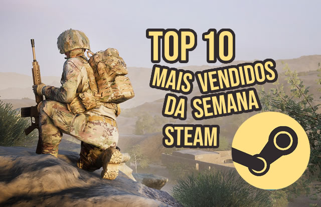 Top 10 Mais Vendidos da Steam na semana de 05/06/22
