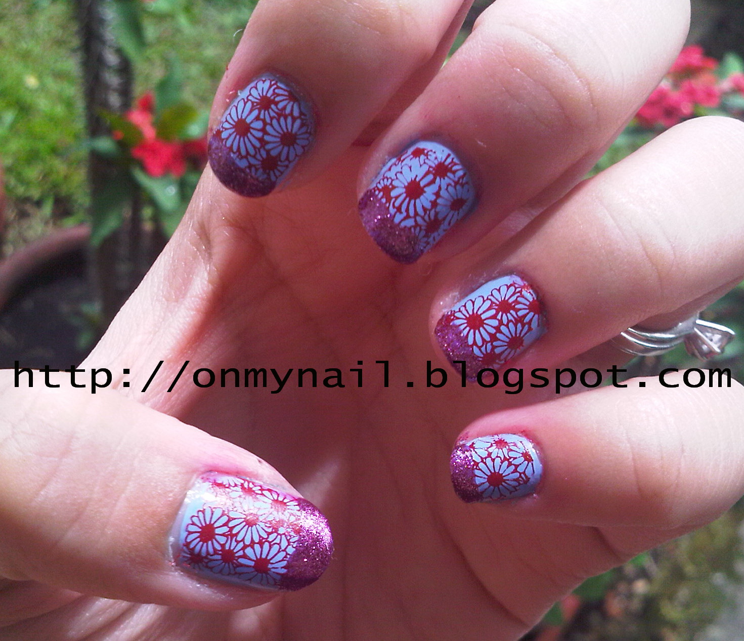 Yoannita Likes: Flower Stamping Nail Art