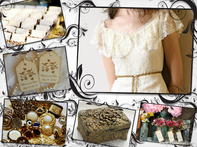  Daily Wedding Bits What is a Vintage Wedding Vintageinspired items from 
