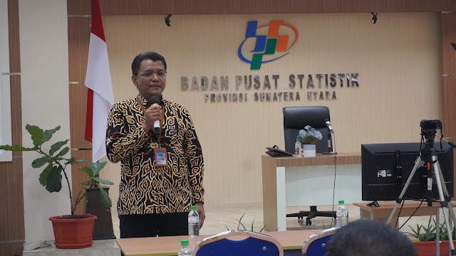April, Gabungan 5 Kota IHK Sumut Catatkan Deflasi 0,18%