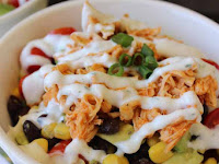 HEALTHY BUFFALO CHICKEN BOWLS