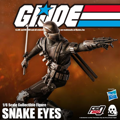 Snake Eyes 1/6 action figure de G.I.Joe, threezero