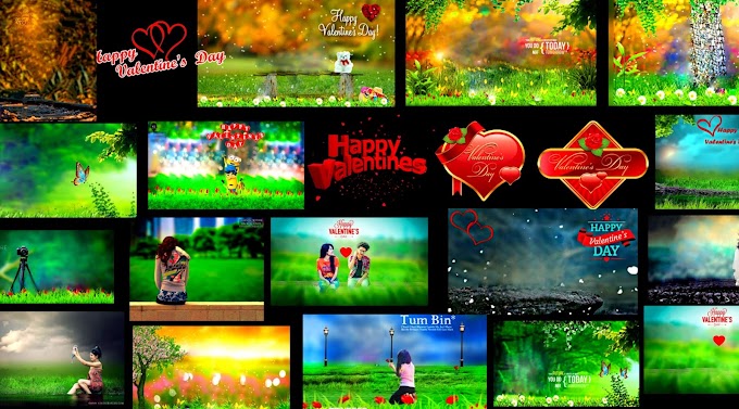 Happy Valentines Day New HD Editing Background Download 2020