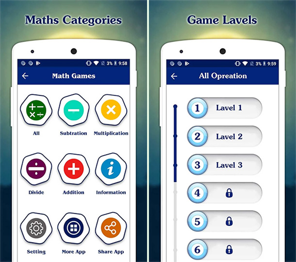 Math Games - Maths Tricks: Thủ Thuật Toán Học a1