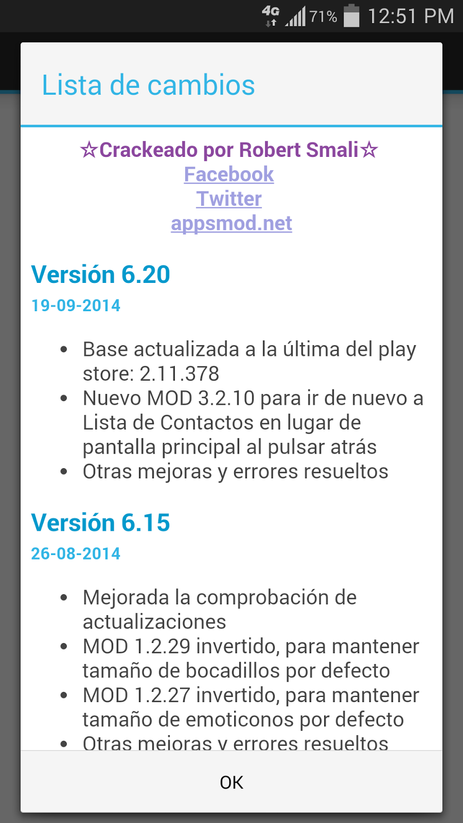 WhatsApp+ 6.20 Cracked - (NO NECESITAS ROOT) ~ Andronautico