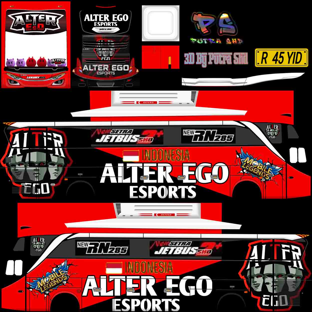 livery bussid alter ego