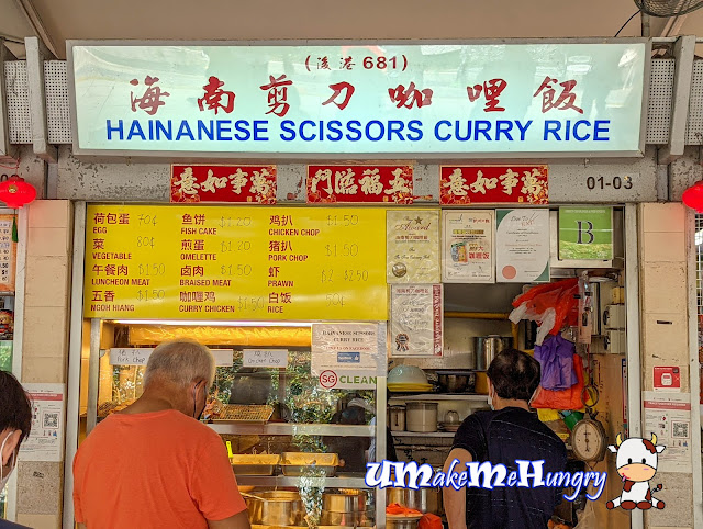 Hainanese Scissors Curry Rice Stall