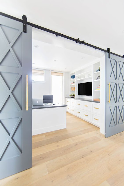 Modern barn door ideas 1