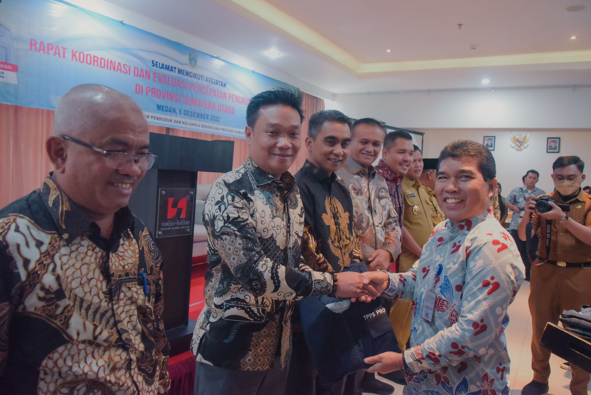  Ketua TPPS Humbahas Rapat Kordinasi Percepatan Penurunan Stunting di Medan