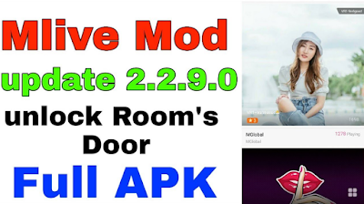 mlive mod 2.3 3.0 ||Download Mlive Mod APK Unlock Room seperti mglobal apk