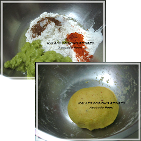 Avocado Poori | Butterfruit Puri | Vennai Pazham Poori / வெண்ணைய் பழம் பூரி | Indian deep fried bread
