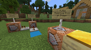 Photo of a Pressure Plate used to place a Redstone block on the BLUE SQUARE which triggers the Event Command Block.  Connected to the Event Block on the Left is a Command Block that will setblock AIR on the BLUESQUARE to terminate the current event after a set amount of time.  Set the timer to a high number if needed, because as long as the Redstone Block in on the BLUE SQUARE the pressure plate can no retrigger the event.