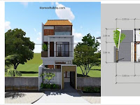 Desain Rumah 5x10 Tanpa Garasi