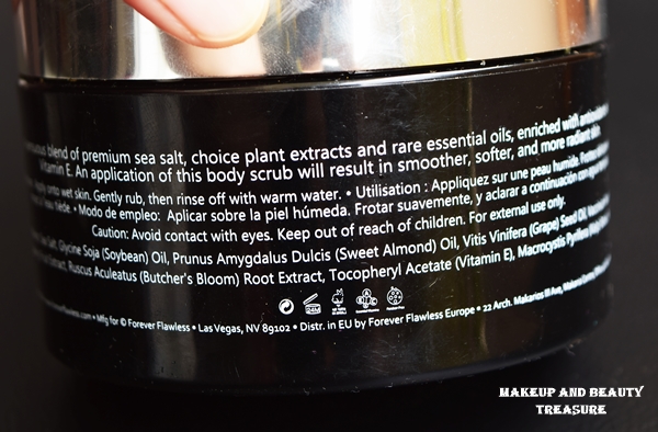 Forever Flawless Brilliance Body Scrub Review