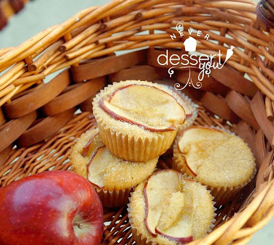 Never Dessert You Amaretto Apple Cupcakes