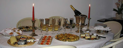 New Year table