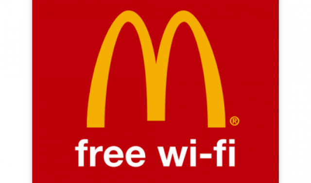 mcdonalds free wifi connect