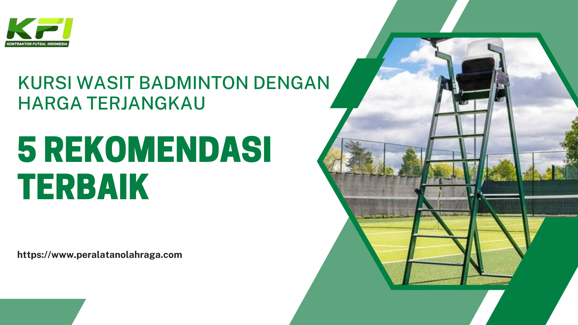 Kursi Wasit Badminton dengan Harga Terjangkau: 5 Rekomendasi Terbaik