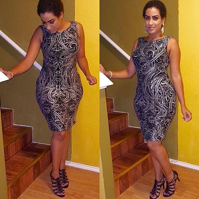 Juliet Ibrahim stuns in body con dress (Photo)