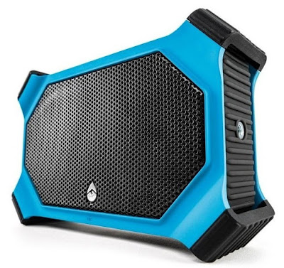 The ECOXGEAR EcoSlate Rugged AND Waterproof Wireless Bluetooth Speaker