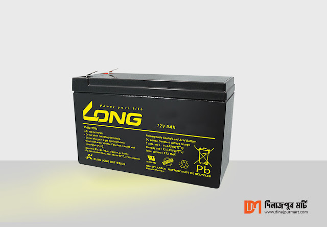 Long 12V9Ah SLA Battery_DinajpurMart
